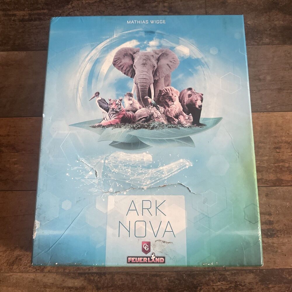 Capstone Games Ark Nova Card Drafting, Hand Management Strategy Board Game...